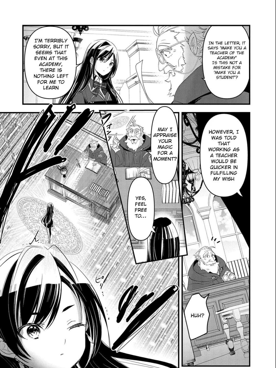 Isekai Teni shite Kyoushi ni natta ga, Majo to Osorerareteiru Ken - Aoi-sensei no Gakuen Funtou Nisshi Chapter 2 page 36 - 