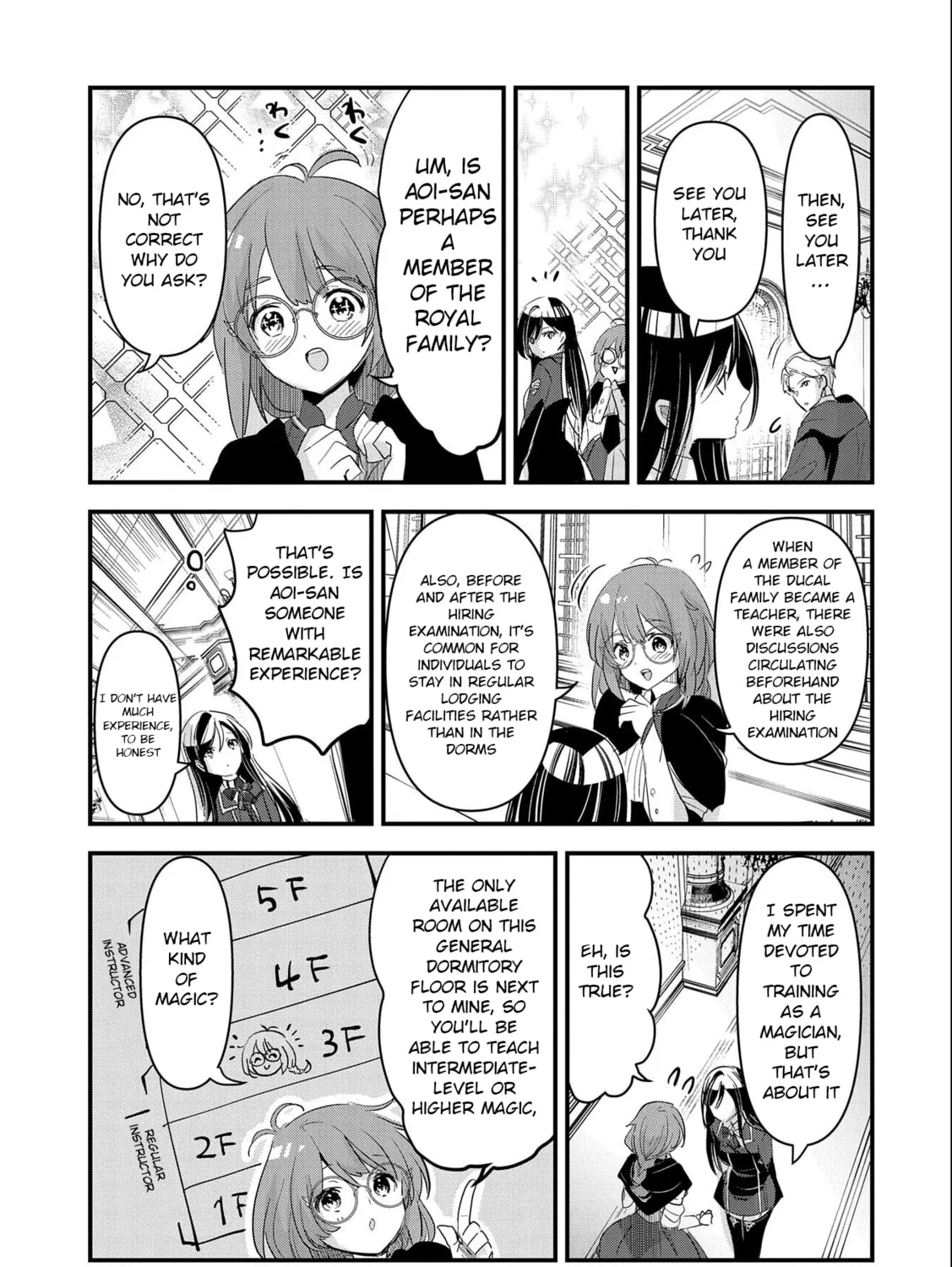 Isekai Teni shite Kyoushi ni natta ga, Majo to Osorerareteiru Ken - Aoi-sensei no Gakuen Funtou Nisshi Chapter 2 page 54 - 