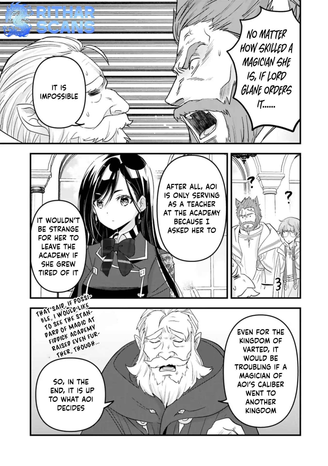 Isekai Teni shite Kyoushi ni natta ga, Majo to Osorerareteiru Ken - Aoi-sensei no Gakuen Funtou Nisshi Chapter 20 page 7 - 