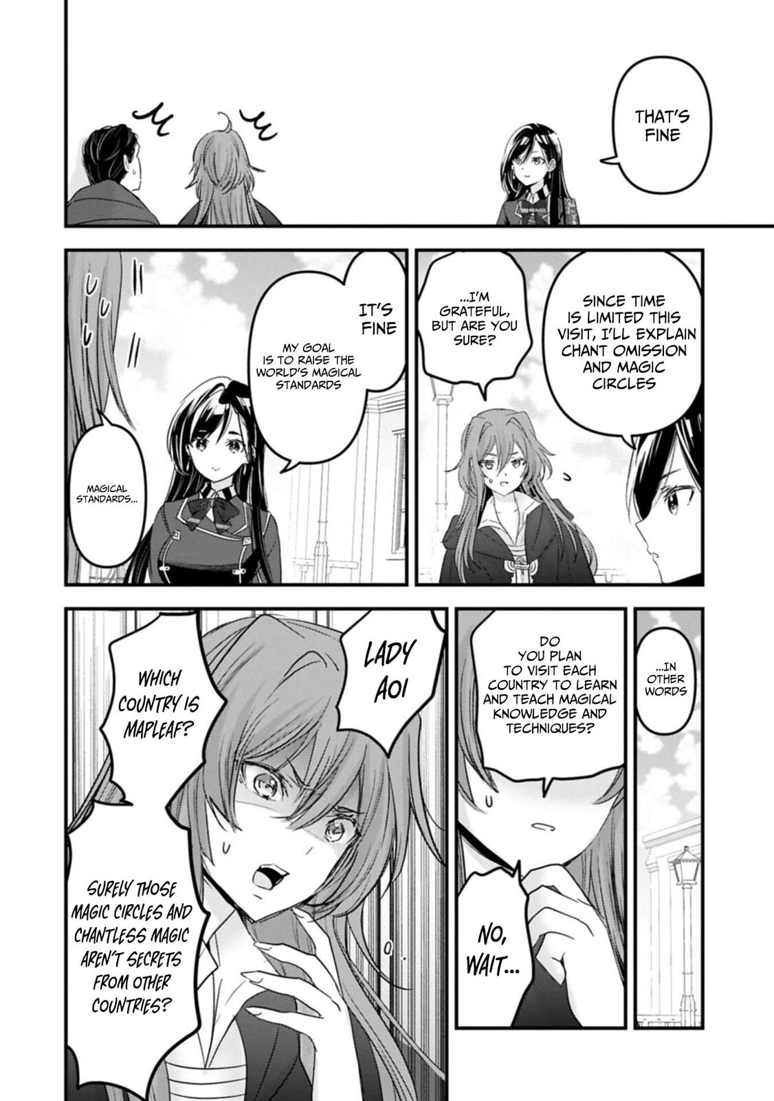 Isekai Teni shite Kyoushi ni natta ga, Majo to Osorerareteiru Ken - Aoi-sensei no Gakuen Funtou Nisshi Chapter 24 page 19 - 