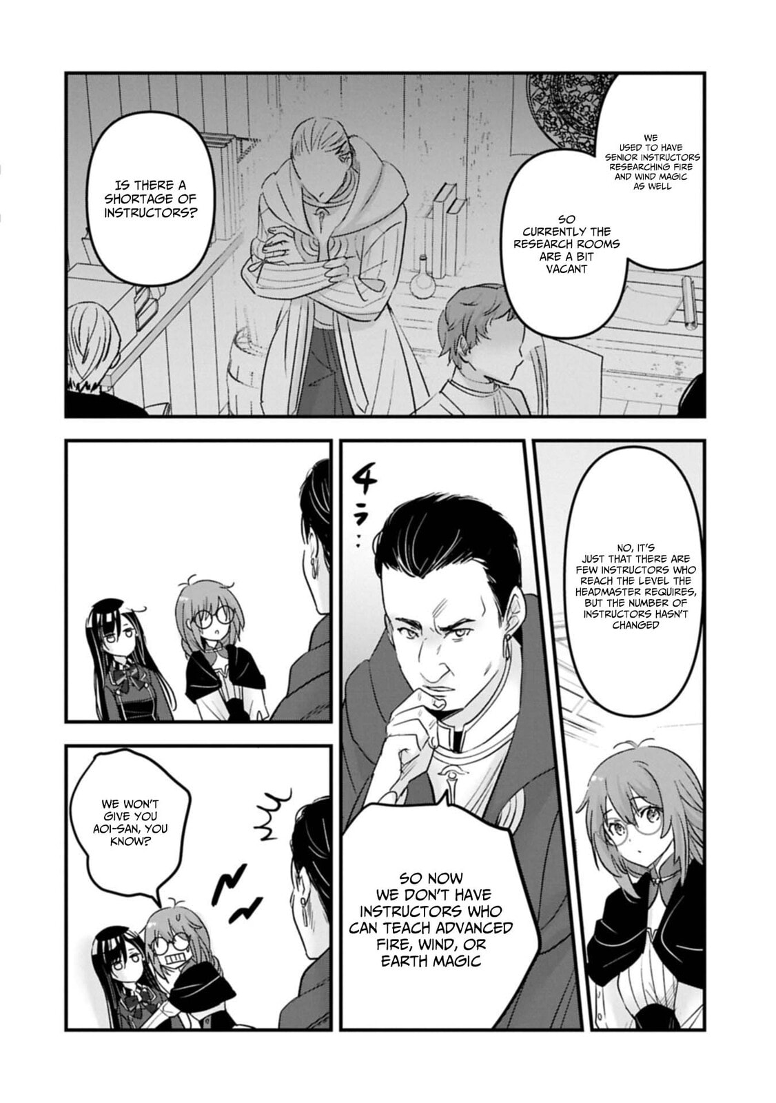 Isekai Teni shite Kyoushi ni natta ga, Majo to Osorerareteiru Ken - Aoi-sensei no Gakuen Funtou Nisshi Chapter 24 page 3 - 
