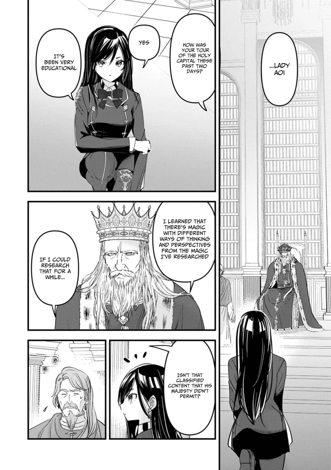 Isekai Teni shite Kyoushi ni natta ga, Majo to Osorerareteiru Ken - Aoi-sensei no Gakuen Funtou Nisshi Chapter 26 page 9 - 