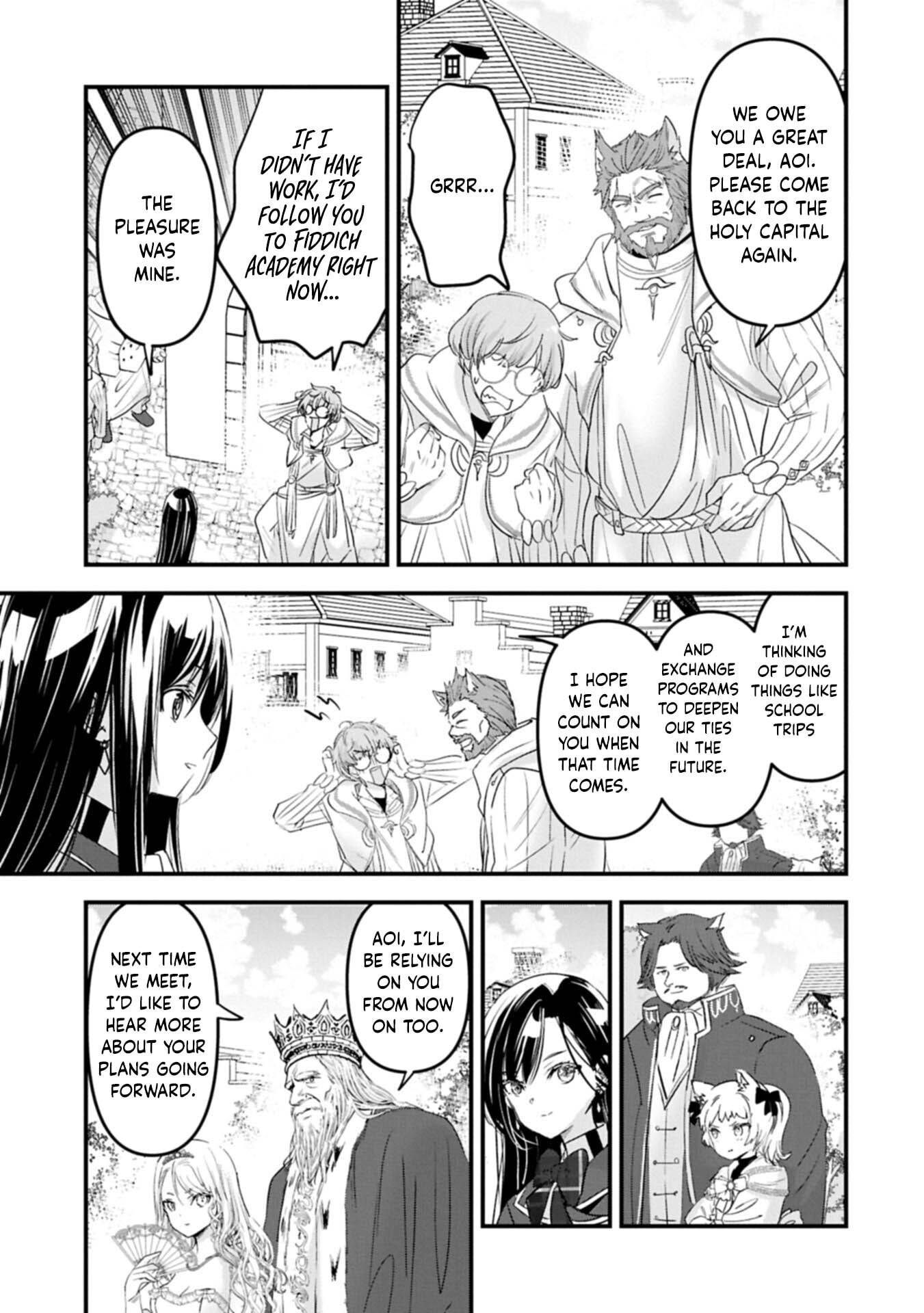 Isekai Teni shite Kyoushi ni natta ga, Majo to Osorerareteiru Ken - Aoi-sensei no Gakuen Funtou Nisshi Chapter 31.1 page 14 - 
