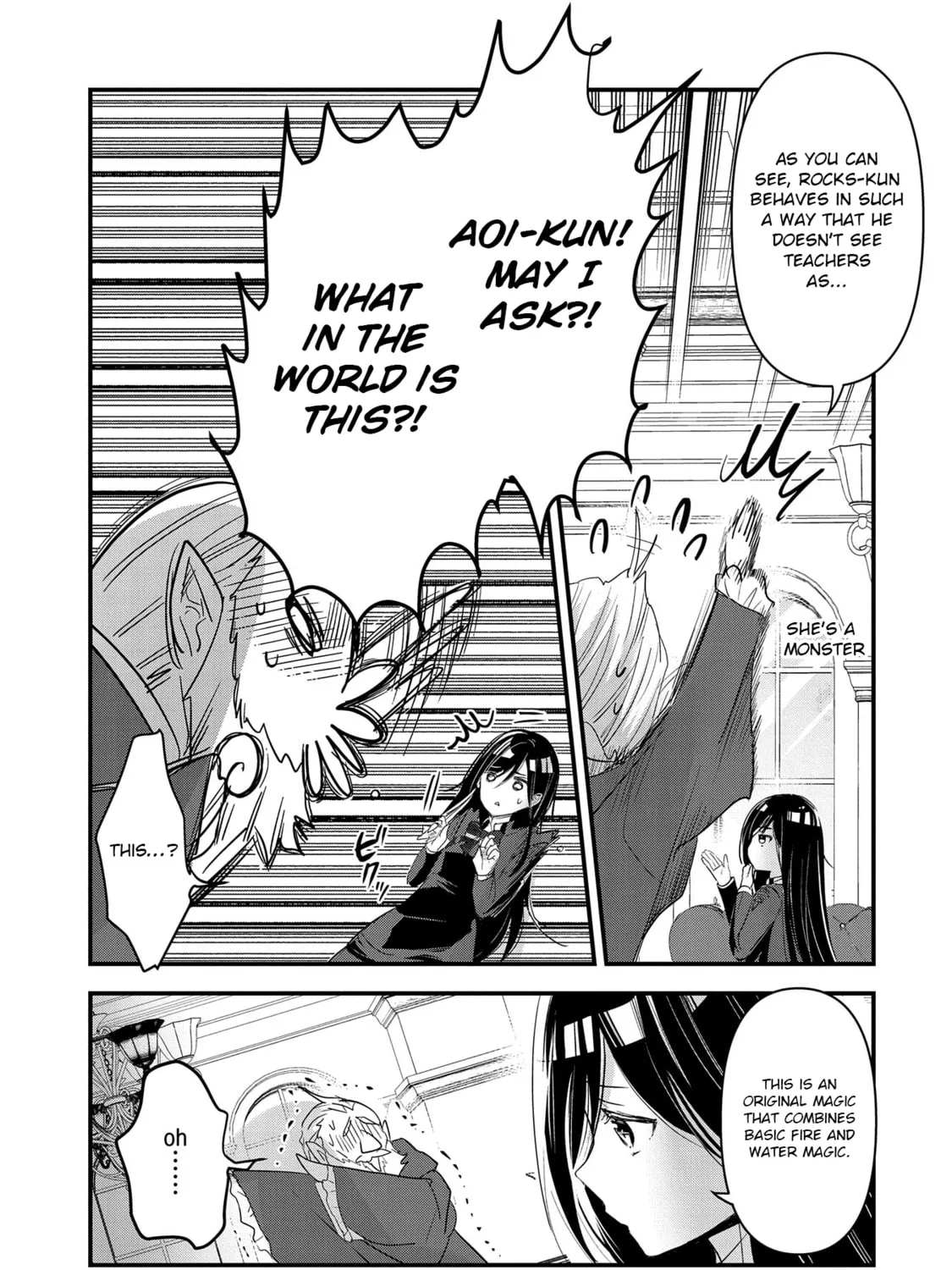 Isekai Teni shite Kyoushi ni natta ga, Majo to Osorerareteiru Ken - Aoi-sensei no Gakuen Funtou Nisshi Chapter 6 page 42 - 