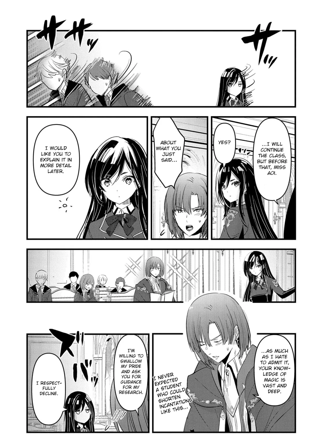 Isekai Teni shite Kyoushi ni natta ga, Majo to Osorerareteiru Ken - Aoi-sensei no Gakuen Funtou Nisshi Chapter 7 page 32 - 
