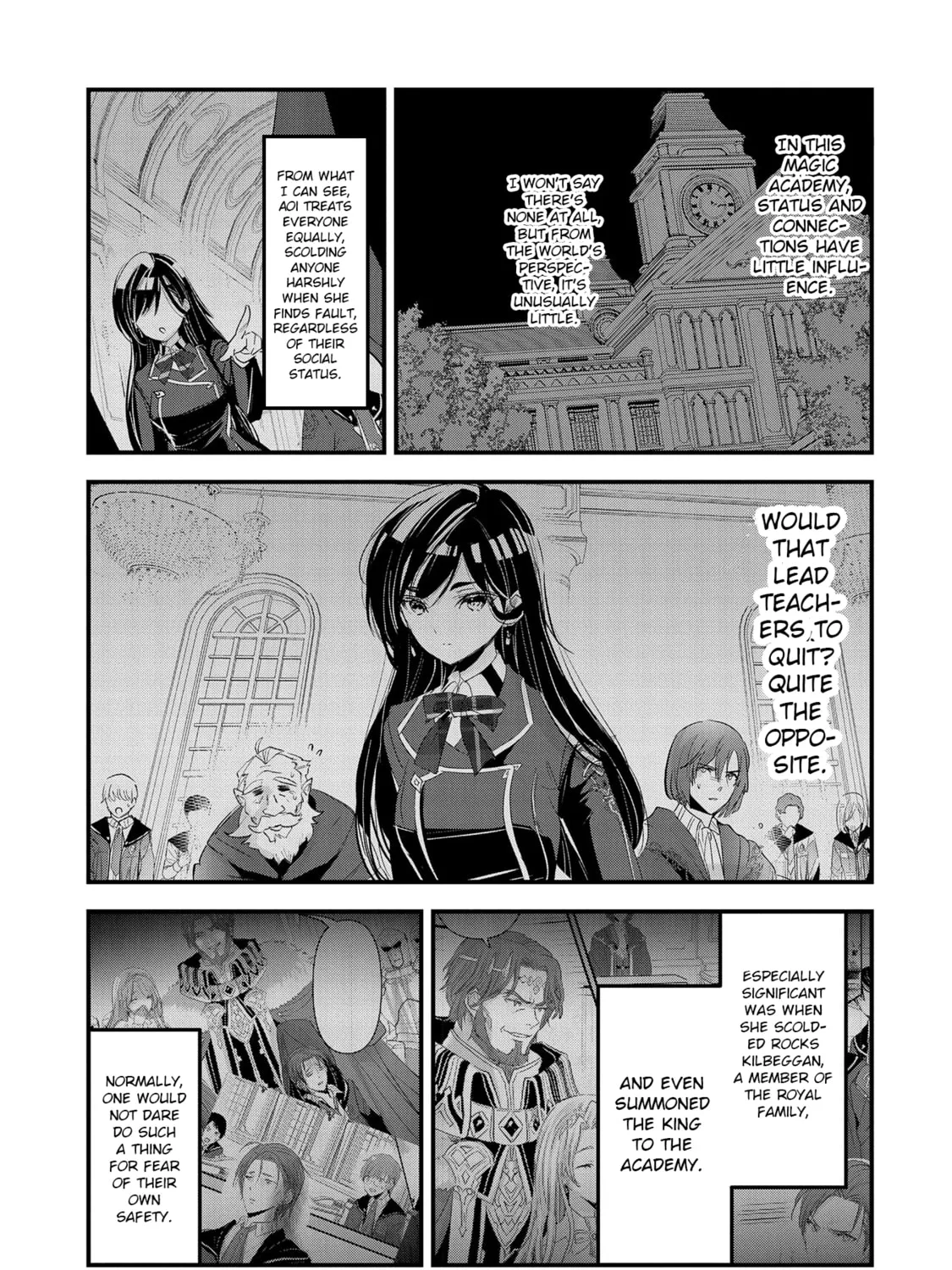 Isekai Teni shite Kyoushi ni natta ga, Majo to Osorerareteiru Ken - Aoi-sensei no Gakuen Funtou Nisshi Chapter 8 page 54 - 