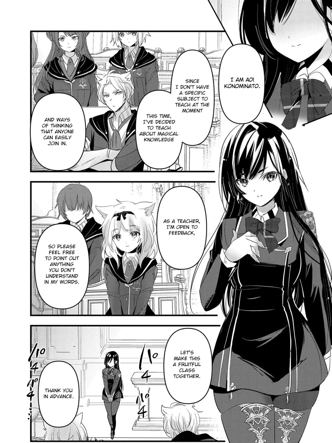 Isekai Teni shite Kyoushi ni natta ga, Majo to Osorerareteiru Ken - Aoi-sensei no Gakuen Funtou Nisshi Chapter 9 page 30 - 