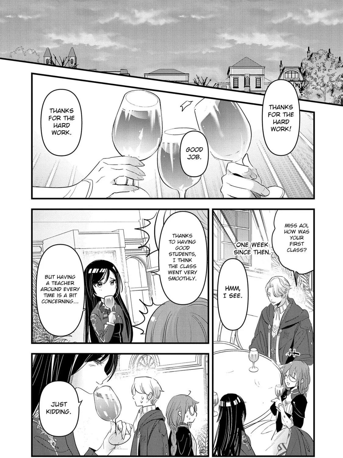 Isekai Teni shite Kyoushi ni natta ga, Majo to Osorerareteiru Ken - Aoi-sensei no Gakuen Funtou Nisshi Chapter 9 page 54 - 