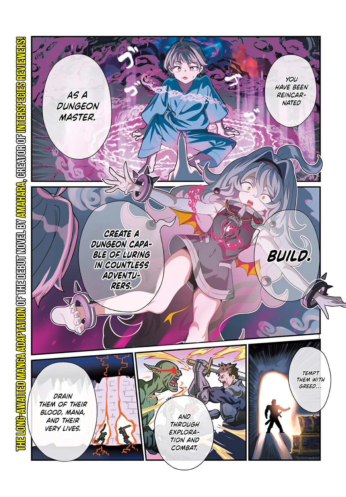Isekai Tensei Dungeon Master: Onsen Dungeon o Tsukuru Chapter 1 page 2 - 