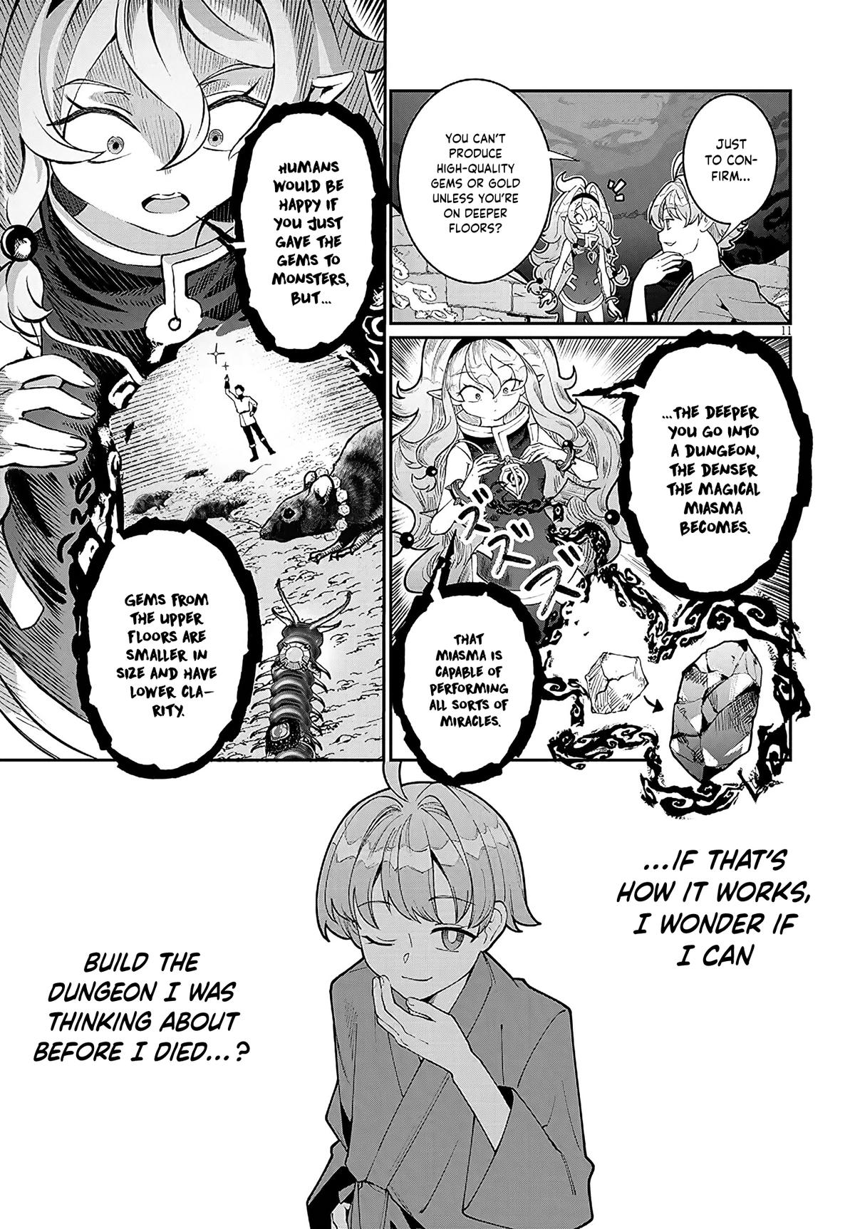 Isekai Tensei Dungeon Master: Onsen Dungeon o Tsukuru Chapter 1 page 11 - 