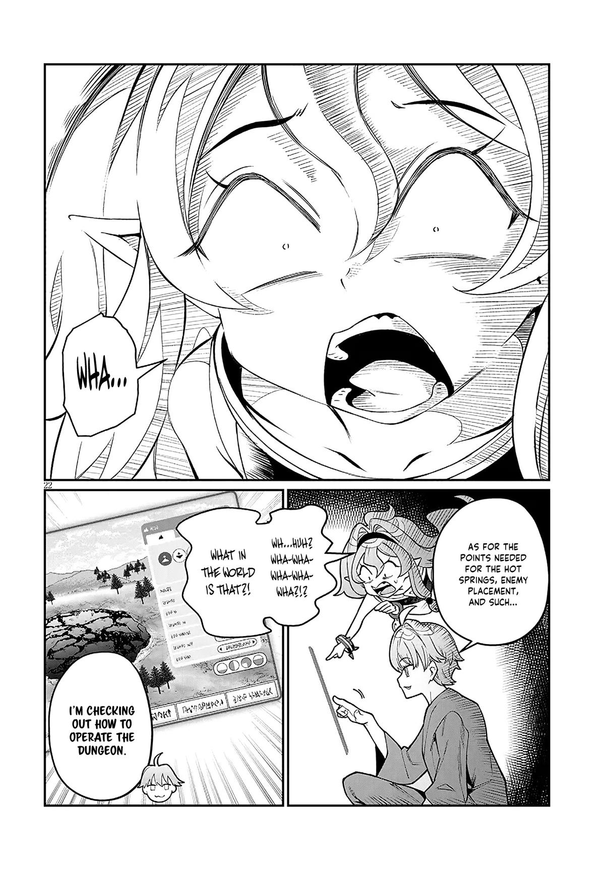 Isekai Tensei Dungeon Master: Onsen Dungeon o Tsukuru Chapter 1 page 22 - 
