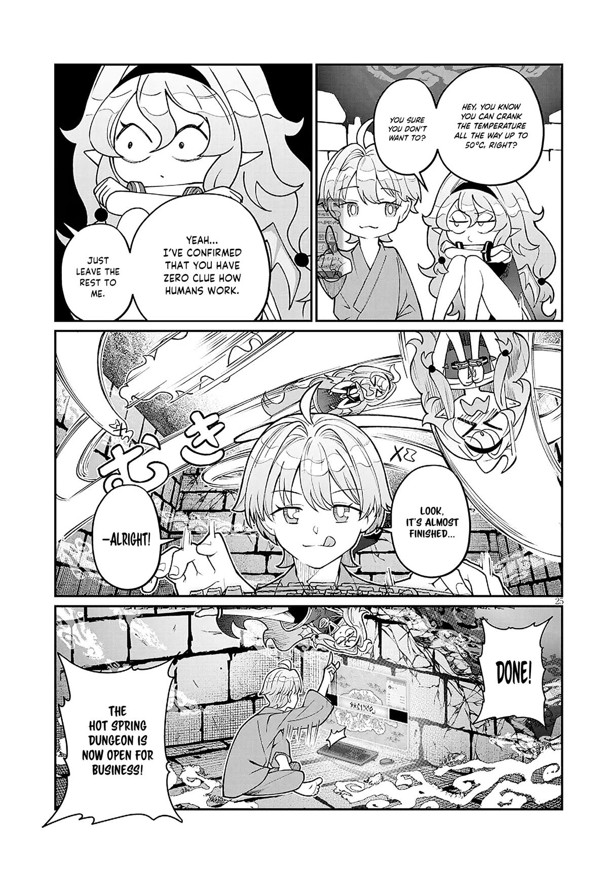 Isekai Tensei Dungeon Master: Onsen Dungeon o Tsukuru Chapter 1 page 25 - 