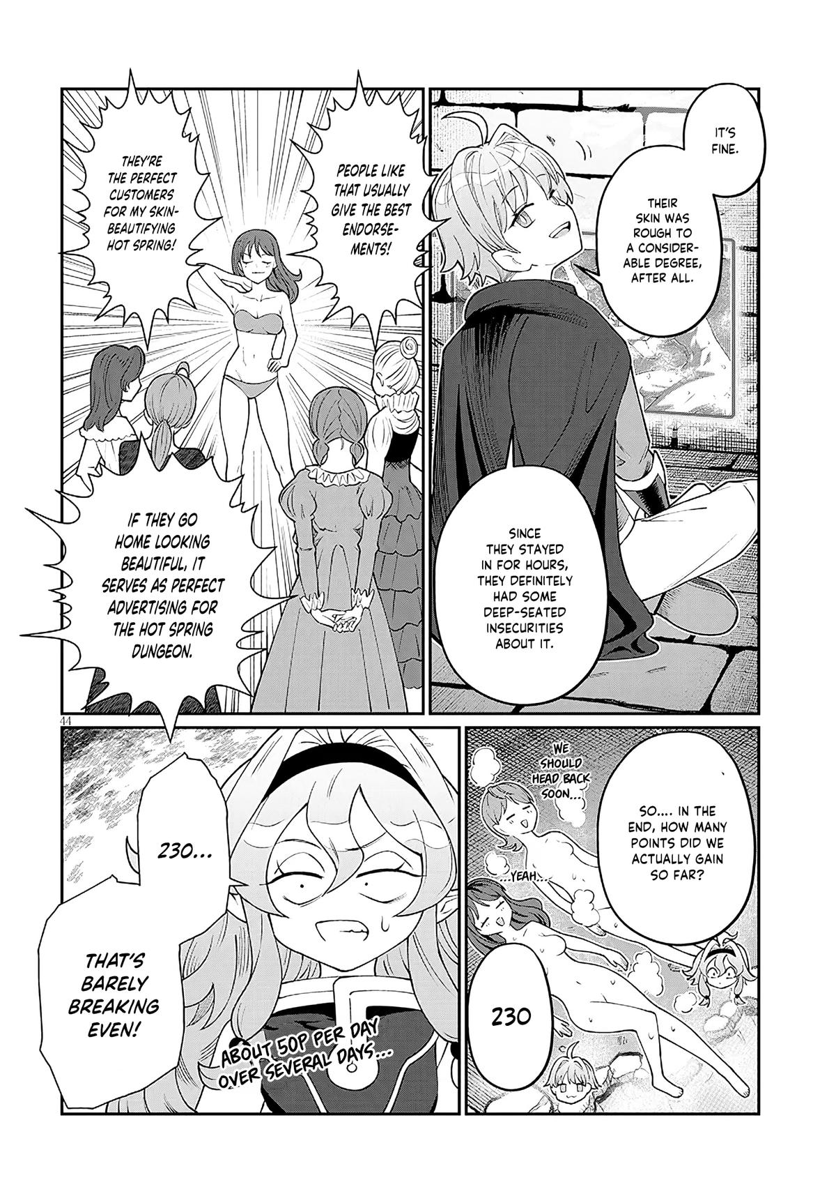 Isekai Tensei Dungeon Master: Onsen Dungeon o Tsukuru Chapter 1 page 44 - 