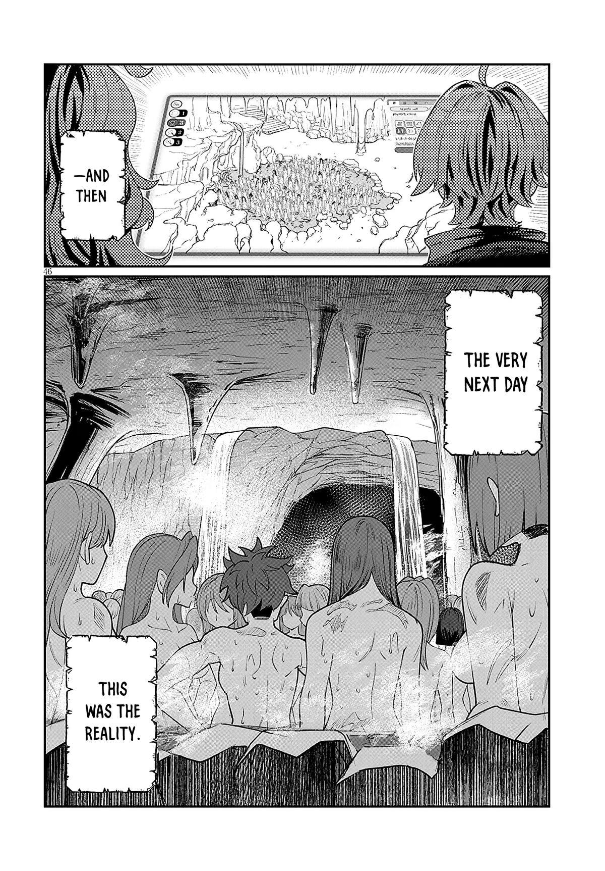 Isekai Tensei Dungeon Master: Onsen Dungeon o Tsukuru Chapter 1 page 46 - 