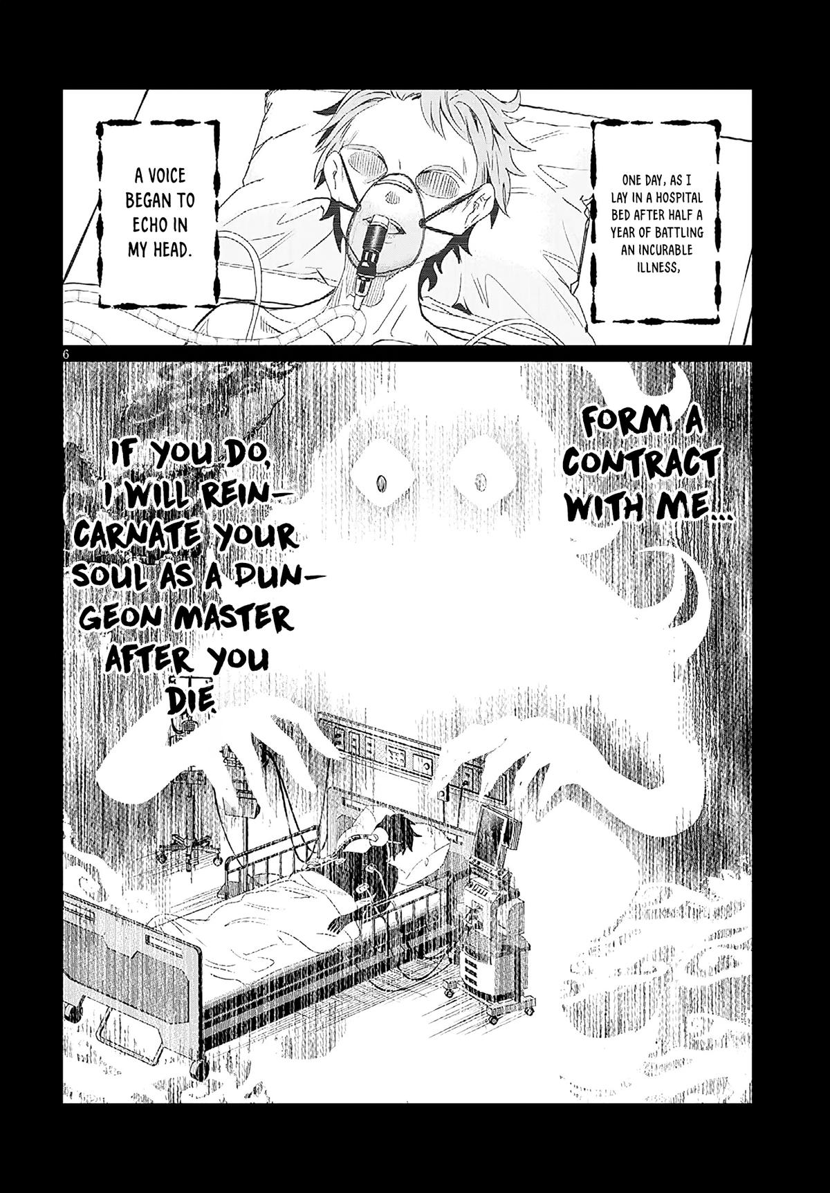 Isekai Tensei Dungeon Master: Onsen Dungeon o Tsukuru Chapter 1 page 6 - 