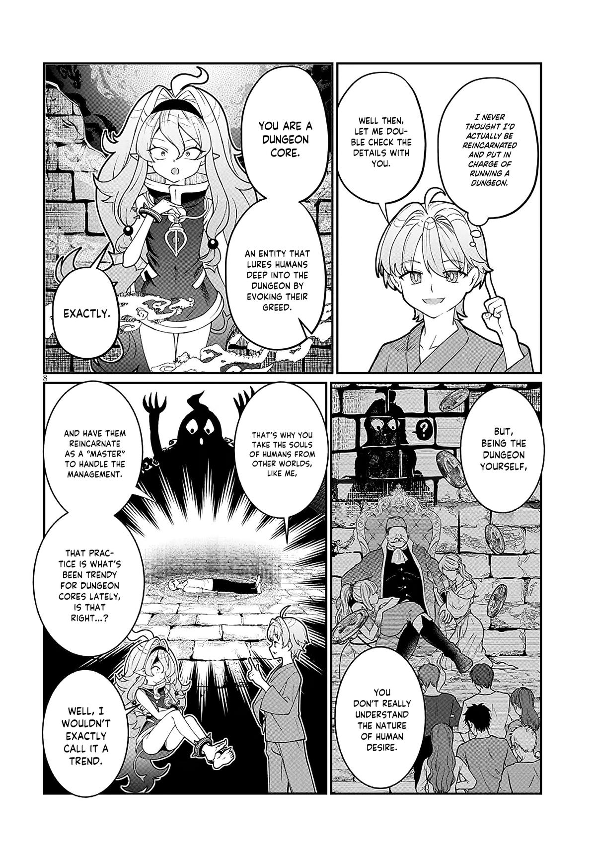 Isekai Tensei Dungeon Master: Onsen Dungeon o Tsukuru Chapter 1 page 8 - 
