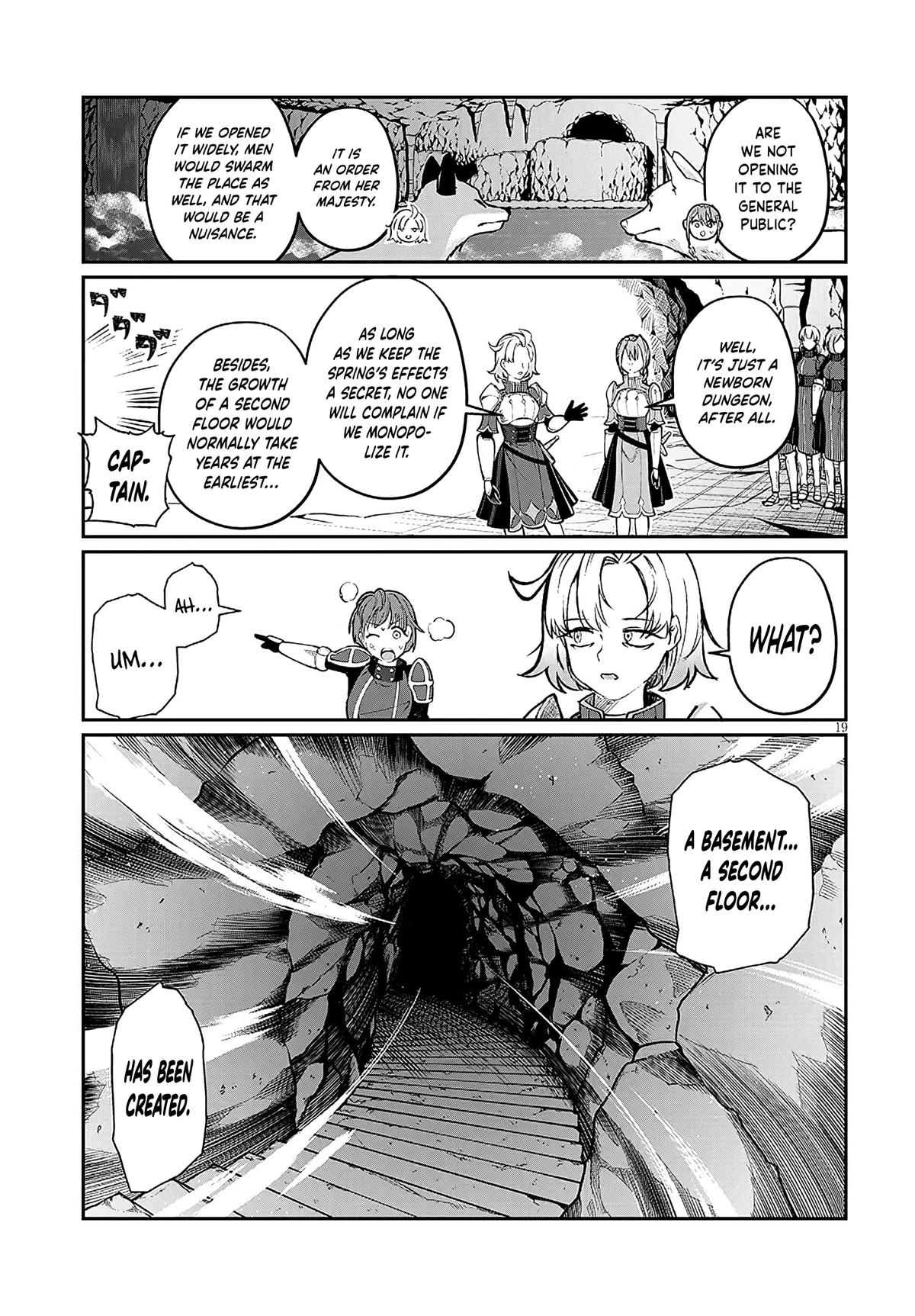 Isekai Tensei Dungeon Master: Onsen Dungeon o Tsukuru Chapter 2 page 19 - 