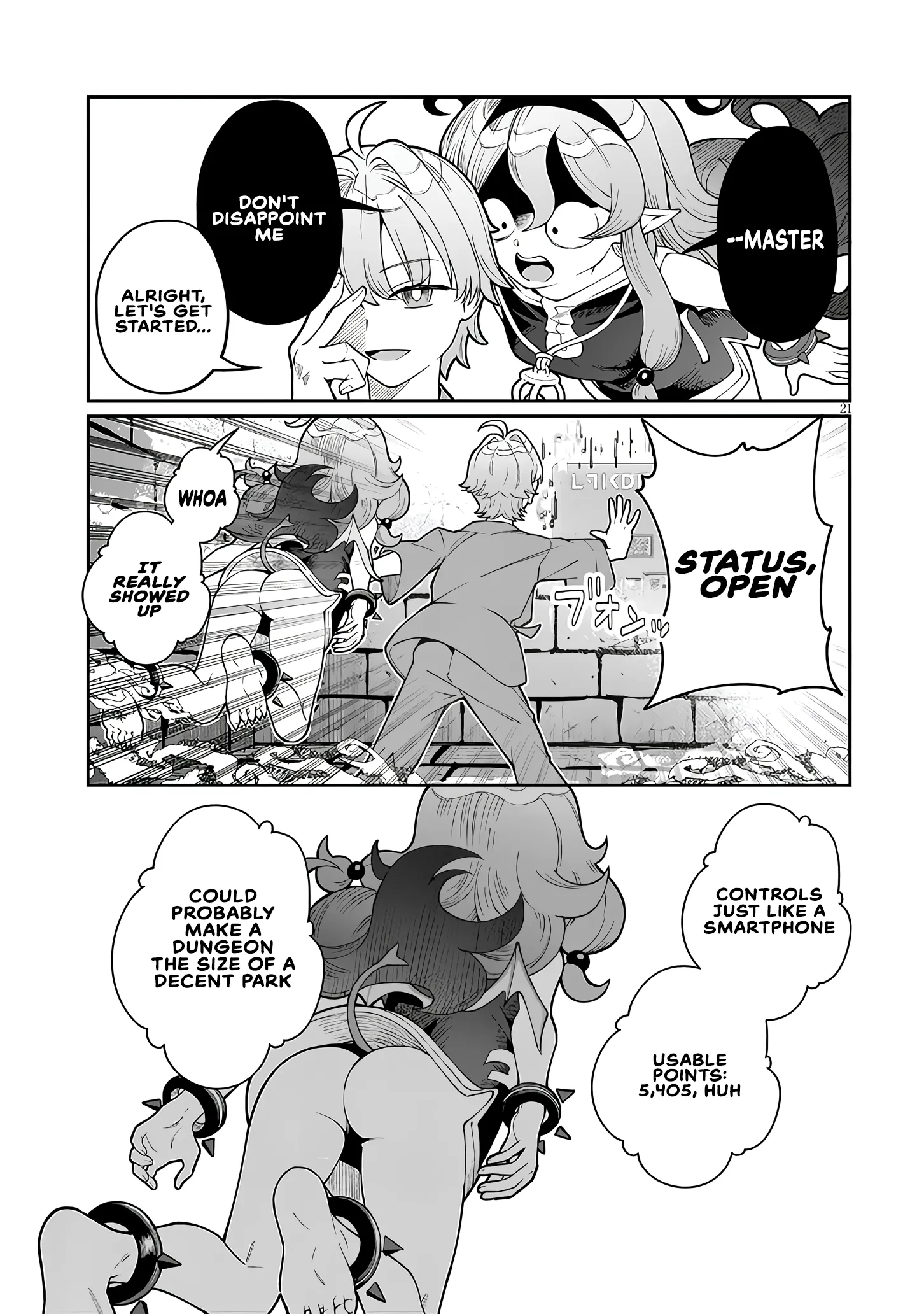 Isekai Tensei Dungeon Master: Onsen Dungeon wo Tsukuru Chapter 1 page 20 - 