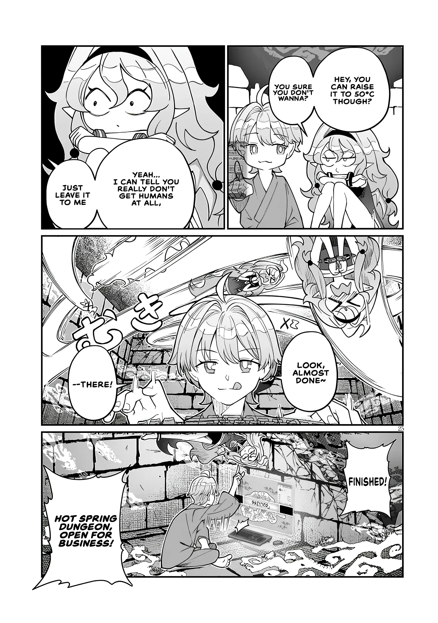Isekai Tensei Dungeon Master: Onsen Dungeon wo Tsukuru Chapter 1 page 24 - 