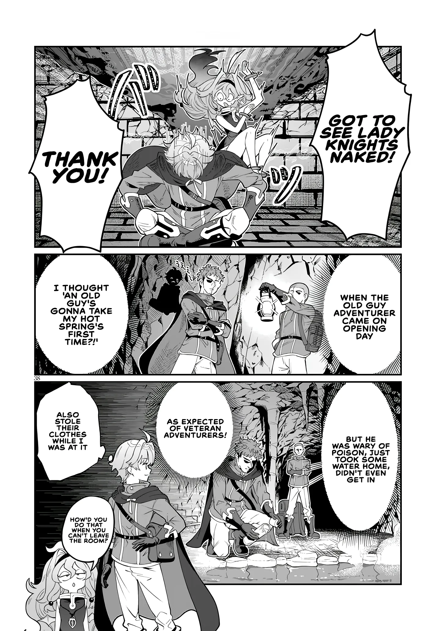 Isekai Tensei Dungeon Master: Onsen Dungeon wo Tsukuru Chapter 1 page 37 - 