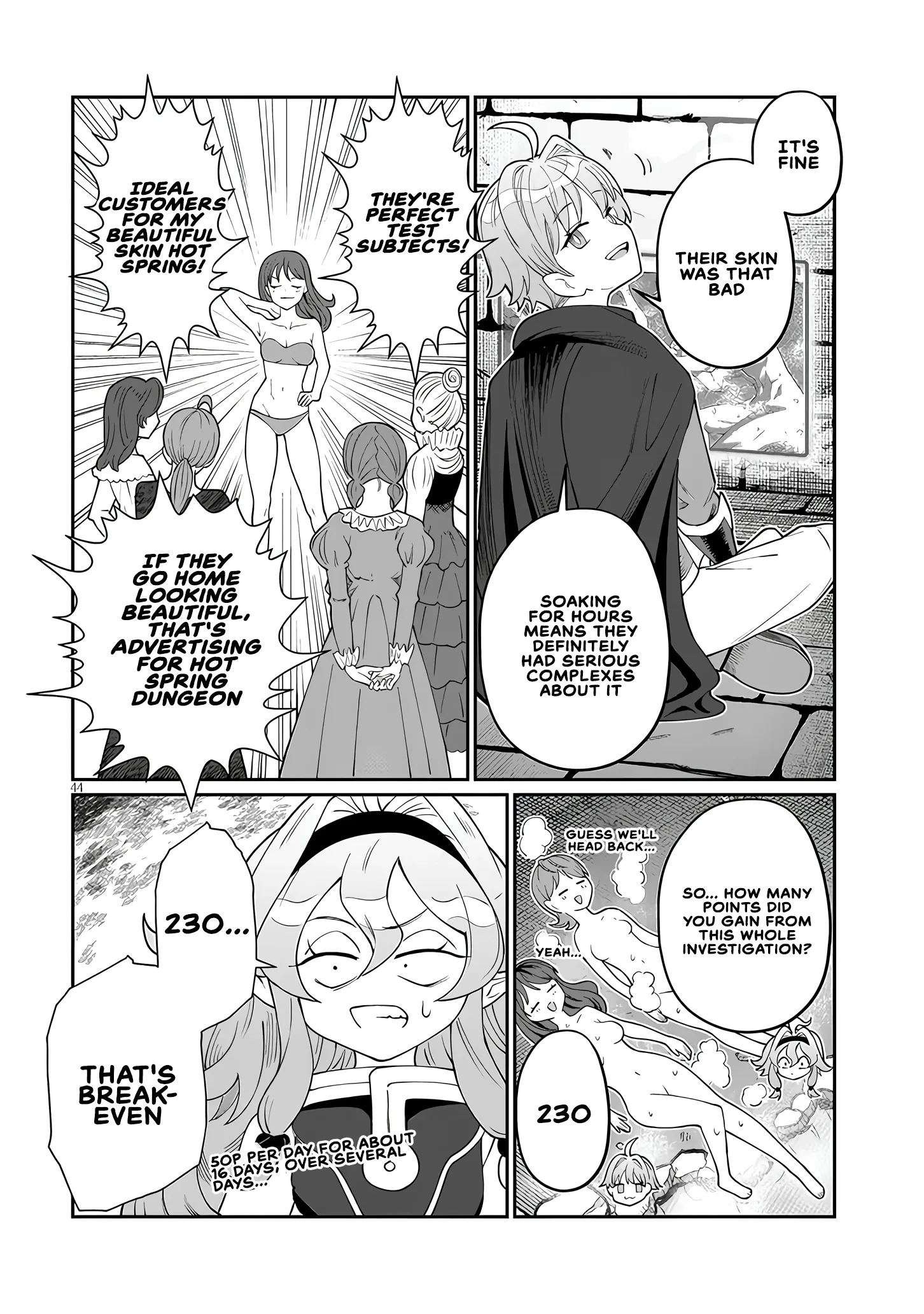 Isekai Tensei Dungeon Master: Onsen Dungeon wo Tsukuru Chapter 1 page 43 - 