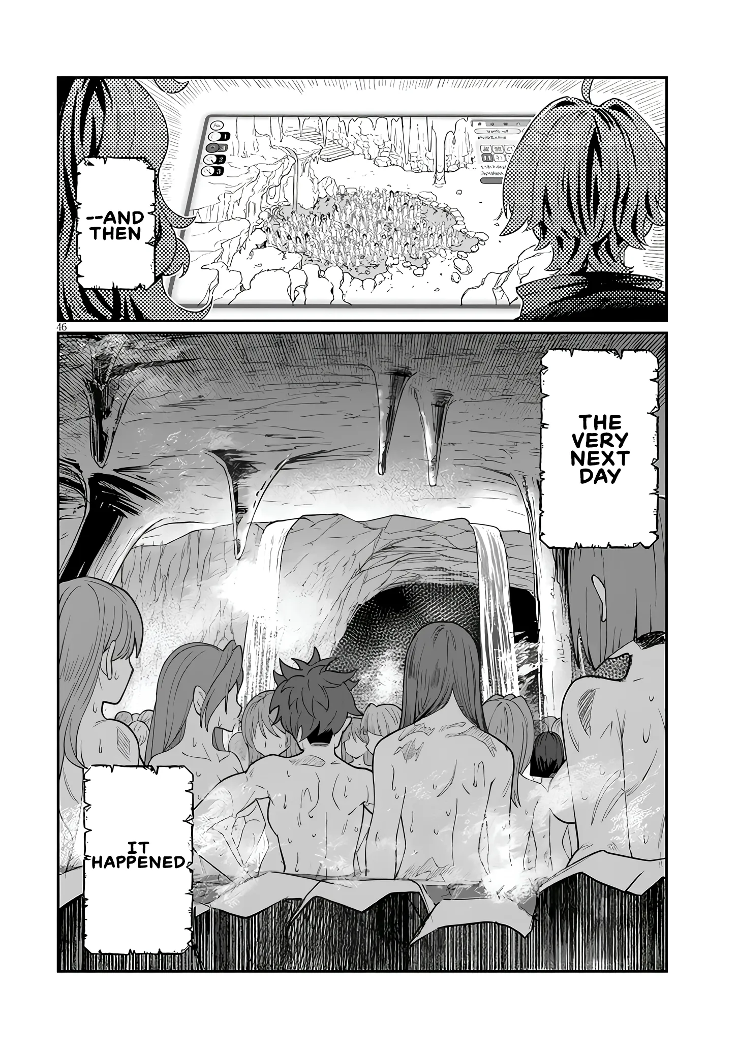 Isekai Tensei Dungeon Master: Onsen Dungeon wo Tsukuru Chapter 1 page 45 - 