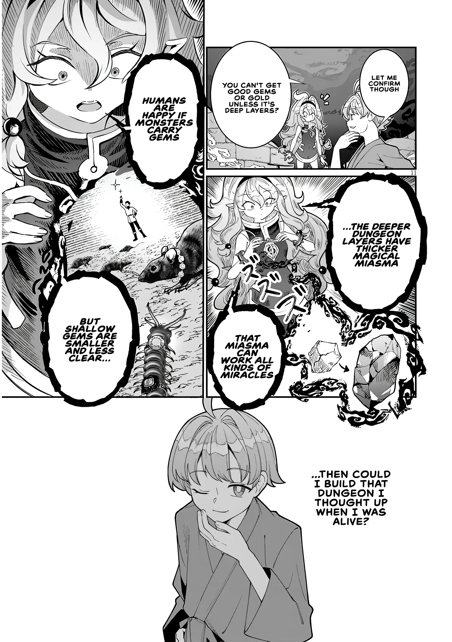 Isekai Tensei Dungeon Master: Onsen Dungeon wo Tsukuru Chapter 1 page 10 - 