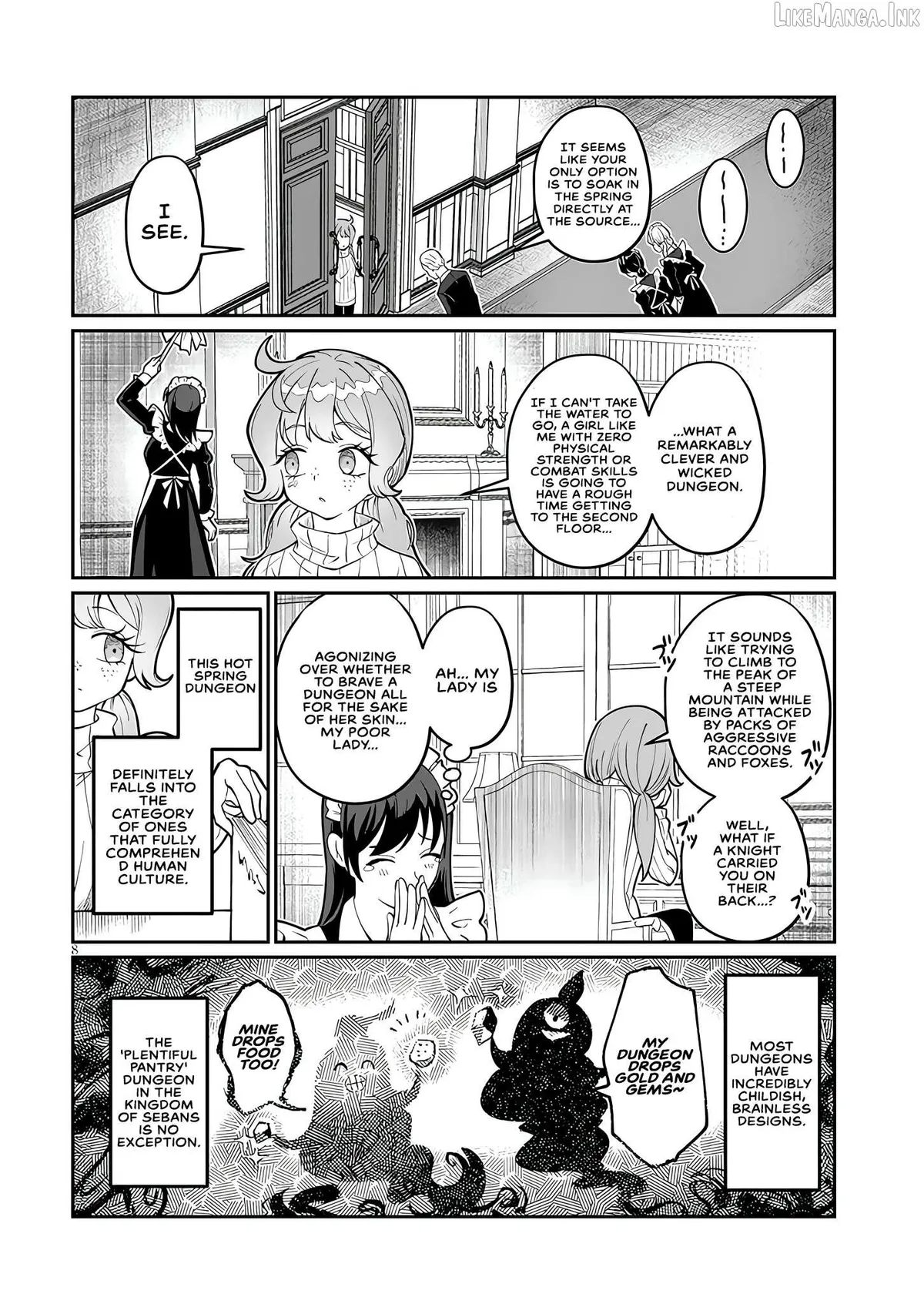Isekai Tensei Dungeon Master: Onsen Dungeon wo Tsukuru Chapter 4 page 8 - 