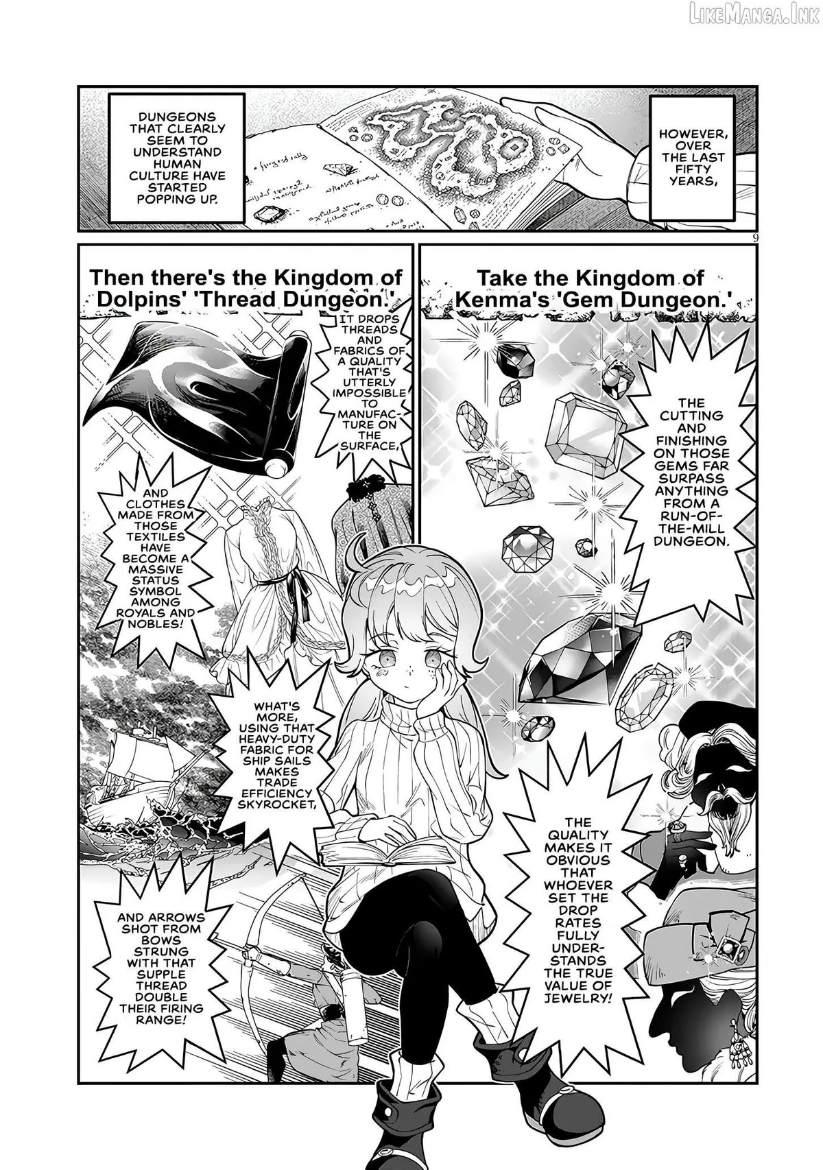 Isekai Tensei Dungeon Master: Onsen Dungeon wo Tsukuru Chapter 4 page 9 - 