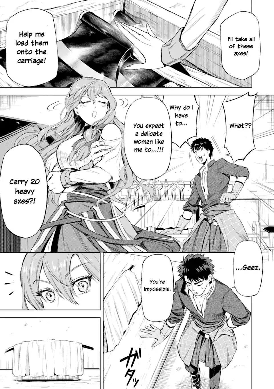 Isekai Toushou no Maken Seisaku Gurashi Chapter 1.2 page 15 - 