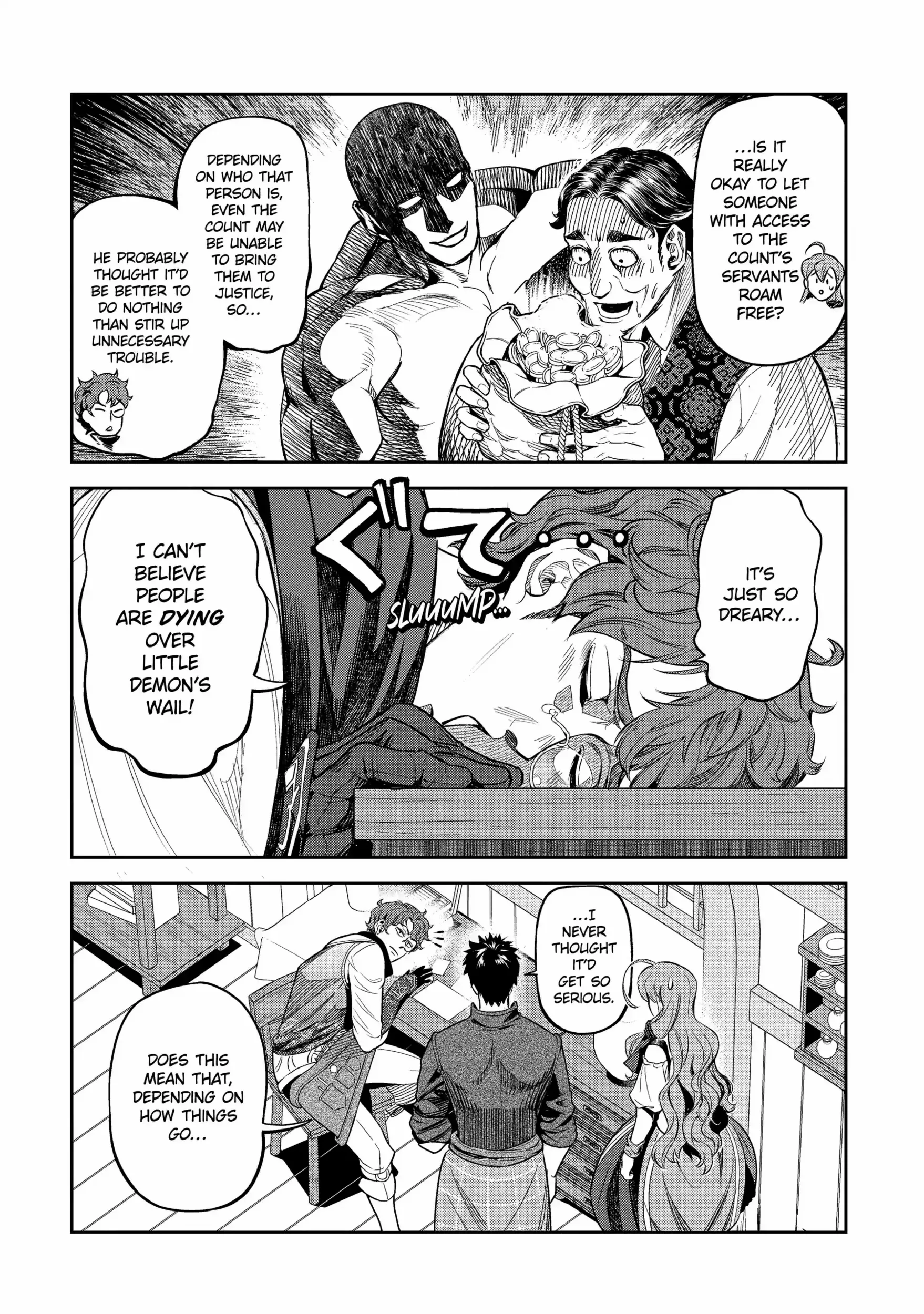 Isekai Toushou no Maken Seisaku Gurashi Chapter 13.4 page 1 - 