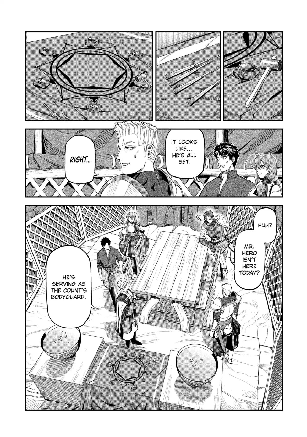 Isekai Toushou no Maken Seisaku Gurashi Chapter 16.2 page 1 - 