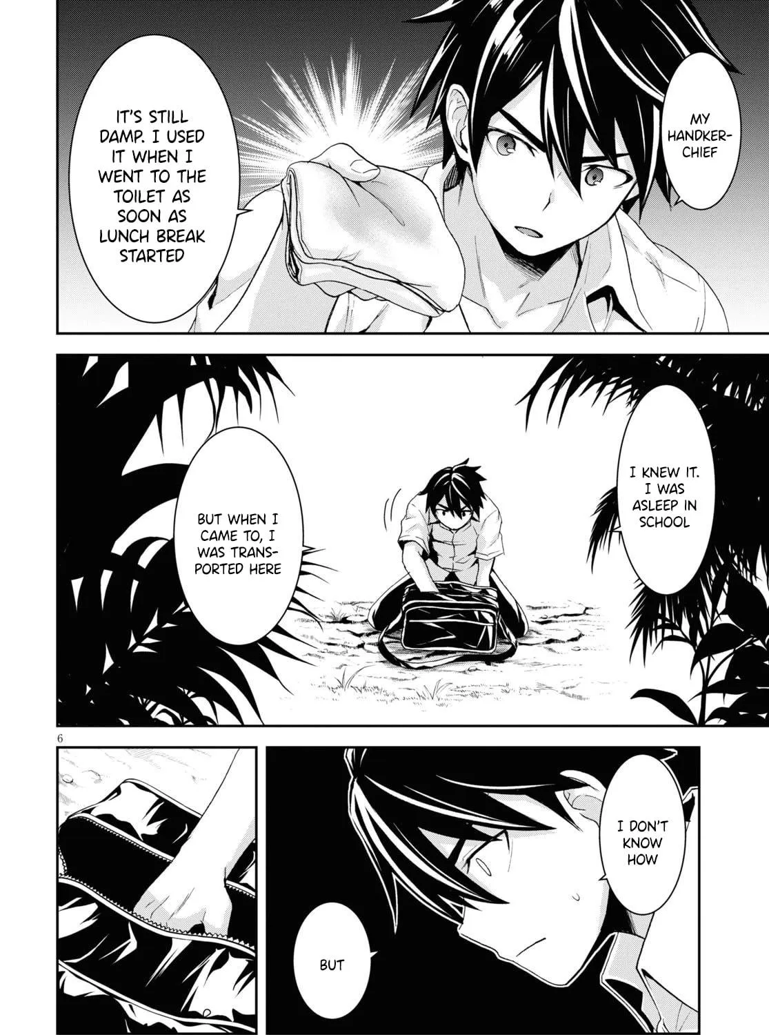 Isekai Yurutto Survival Seikatsu: Gakkou no Minna to Isekai no Mujintou ni Tenishitakedo Ore Dake Rakushou desu Chapter 1 page 19 - 