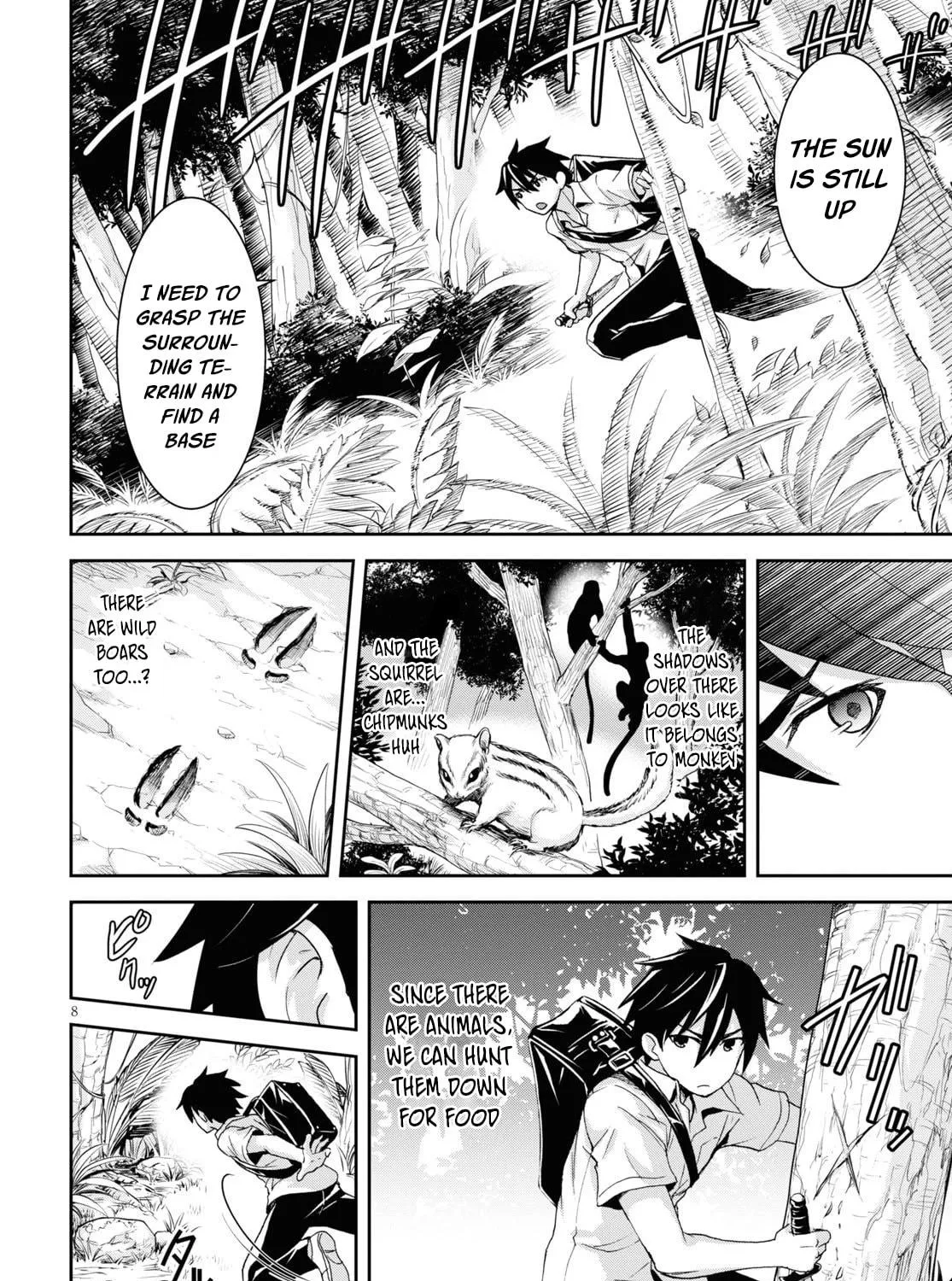 Isekai Yurutto Survival Seikatsu: Gakkou no Minna to Isekai no Mujintou ni Tenishitakedo Ore Dake Rakushou desu Chapter 1 page 23 - 