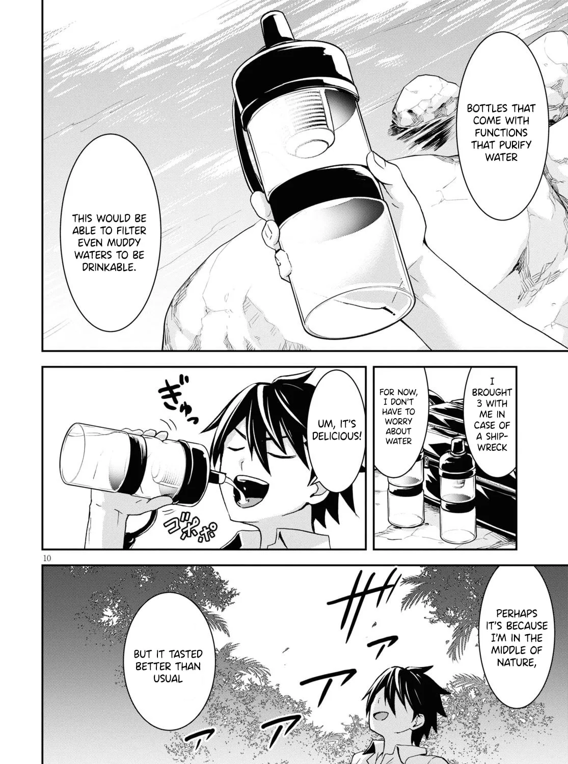 Isekai Yurutto Survival Seikatsu: Gakkou no Minna to Isekai no Mujintou ni Tenishitakedo Ore Dake Rakushou desu Chapter 1 page 27 - 