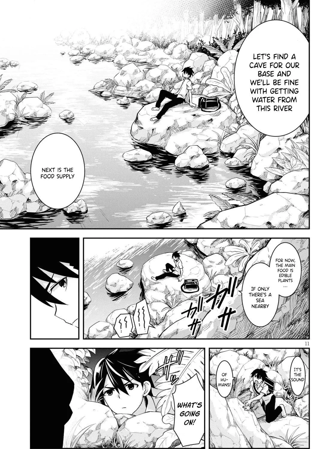 Isekai Yurutto Survival Seikatsu: Gakkou no Minna to Isekai no Mujintou ni Tenishitakedo Ore Dake Rakushou desu Chapter 1 page 29 - 