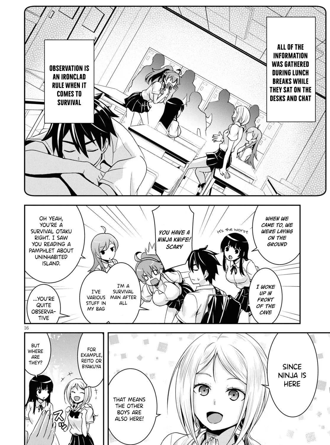 Isekai Yurutto Survival Seikatsu: Gakkou no Minna to Isekai no Mujintou ni Tenishitakedo Ore Dake Rakushou desu Chapter 1 page 39 - 