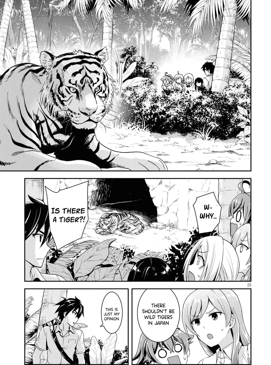 Isekai Yurutto Survival Seikatsu: Gakkou no Minna to Isekai no Mujintou ni Tenishitakedo Ore Dake Rakushou desu Chapter 1 page 53 - 