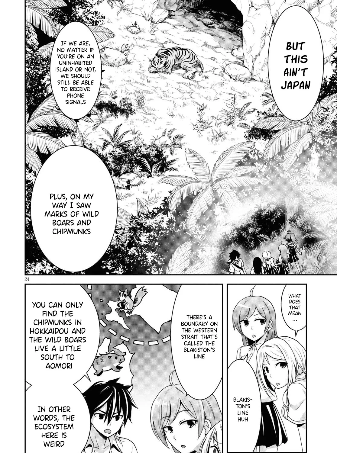 Isekai Yurutto Survival Seikatsu: Gakkou no Minna to Isekai no Mujintou ni Tenishitakedo Ore Dake Rakushou desu Chapter 1 page 55 - 