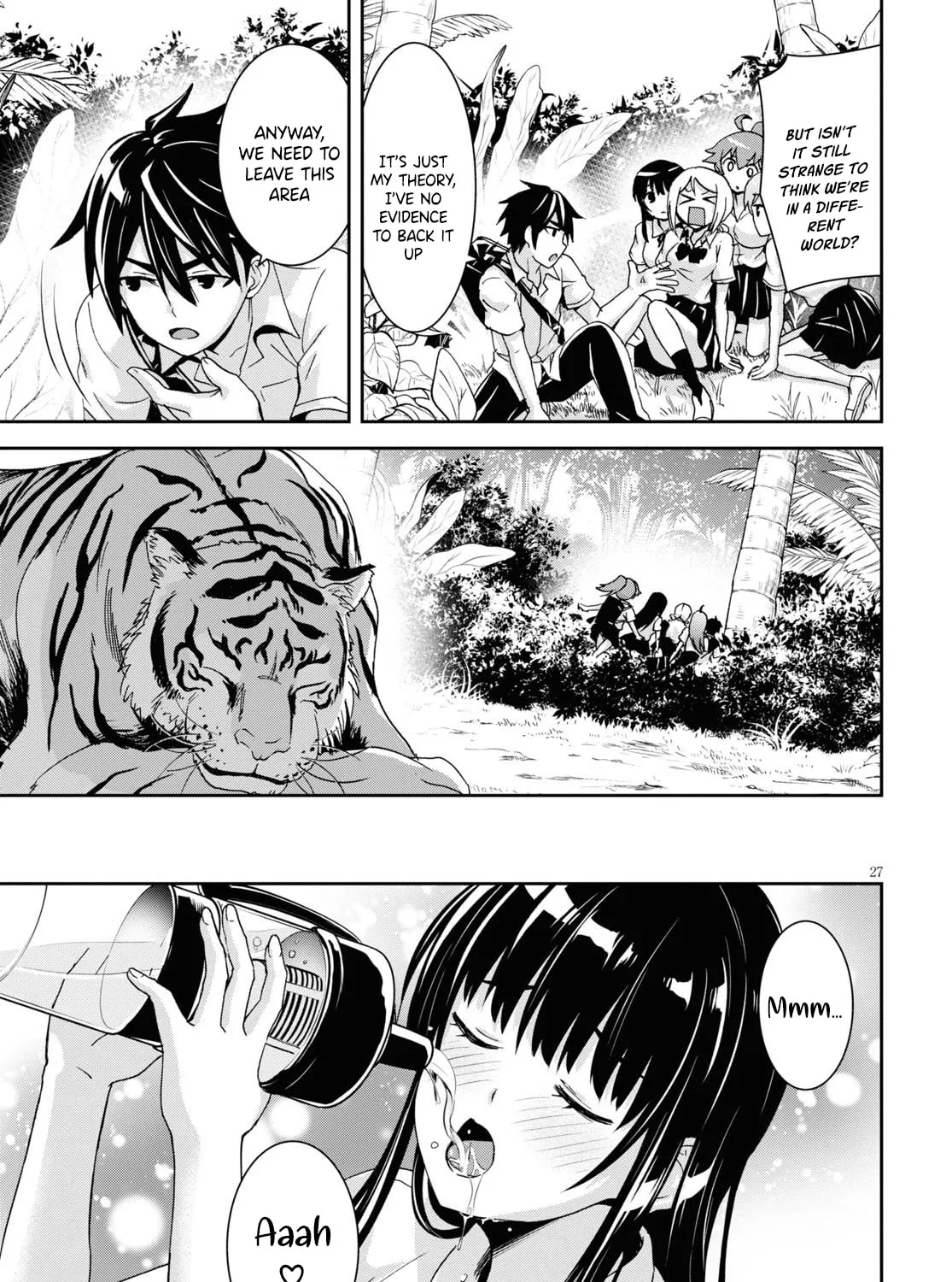 Isekai Yurutto Survival Seikatsu: Gakkou no Minna to Isekai no Mujintou ni Tenishitakedo Ore Dake Rakushou desu Chapter 1 page 61 - 