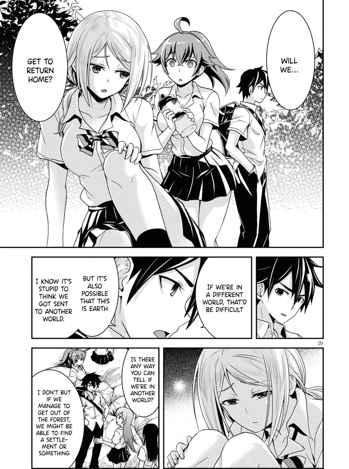 Isekai Yurutto Survival Seikatsu: Gakkou no Minna to Isekai no Mujintou ni Tenishitakedo Ore Dake Rakushou desu Chapter 1 page 65 - 