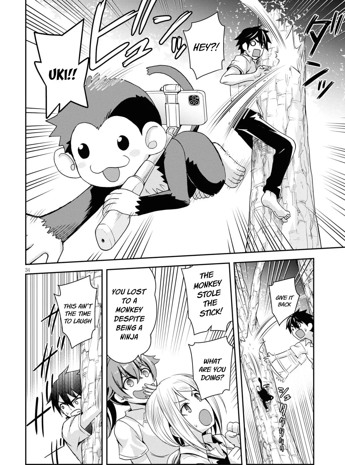 Isekai Yurutto Survival Seikatsu: Gakkou no Minna to Isekai no Mujintou ni Tenishitakedo Ore Dake Rakushou desu Chapter 1 page 75 - 