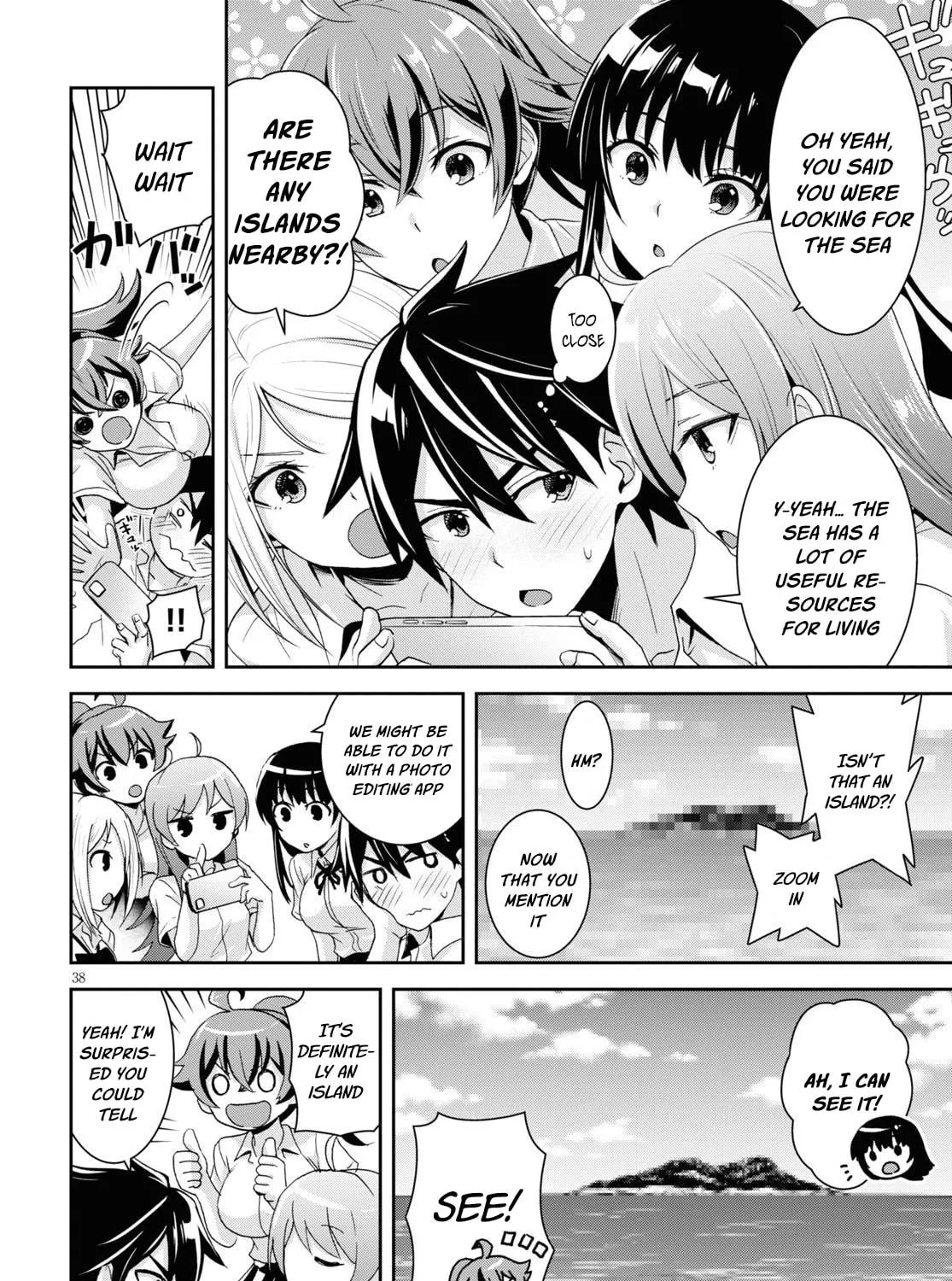 Isekai Yurutto Survival Seikatsu: Gakkou no Minna to Isekai no Mujintou ni Tenishitakedo Ore Dake Rakushou desu Chapter 1 page 83 - 