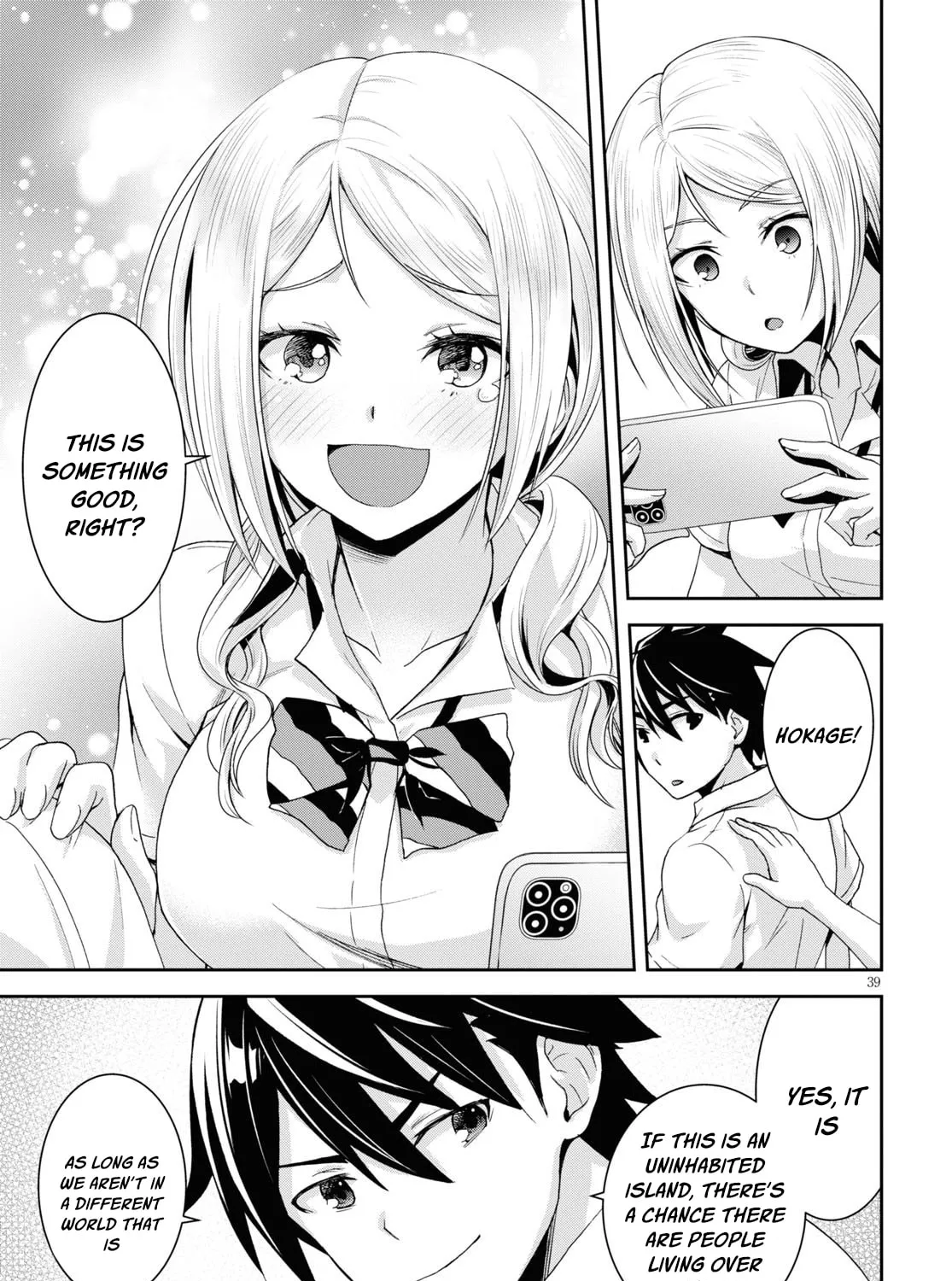 Isekai Yurutto Survival Seikatsu: Gakkou no Minna to Isekai no Mujintou ni Tenishitakedo Ore Dake Rakushou desu Chapter 1 page 85 - 