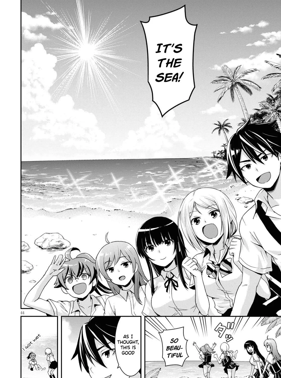 Isekai Yurutto Survival Seikatsu: Gakkou no Minna to Isekai no Mujintou ni Tenishitakedo Ore Dake Rakushou desu Chapter 1 page 95 - 