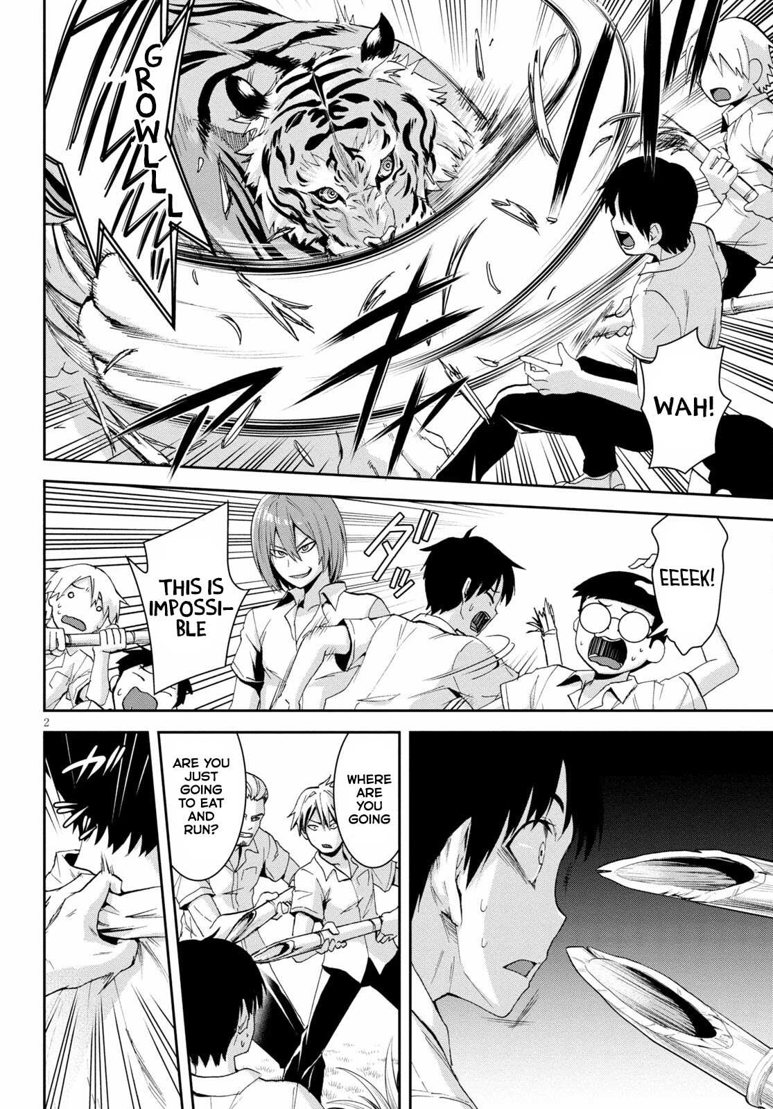 Isekai Yurutto Survival Seikatsu: Gakkou no Minna to Isekai no Mujintou ni Tenishitakedo Ore Dake Rakushou desu Chapter 10 page 3 - 