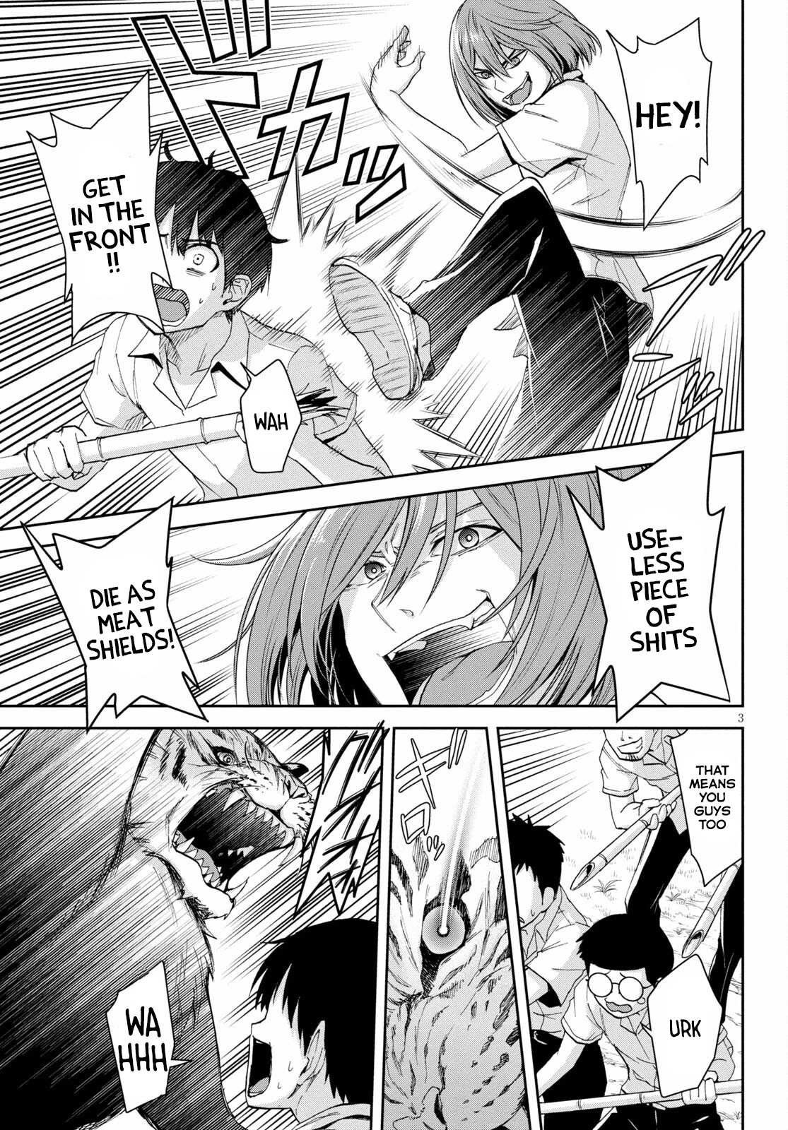 Isekai Yurutto Survival Seikatsu: Gakkou no Minna to Isekai no Mujintou ni Tenishitakedo Ore Dake Rakushou desu Chapter 10 page 4 - 