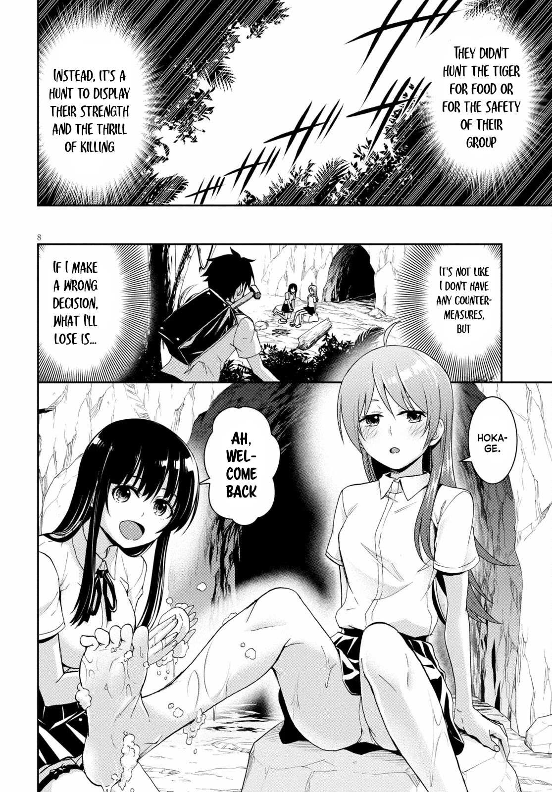 Isekai Yurutto Survival Seikatsu: Gakkou no Minna to Isekai no Mujintou ni Tenishitakedo Ore Dake Rakushou desu Chapter 10 page 9 - 