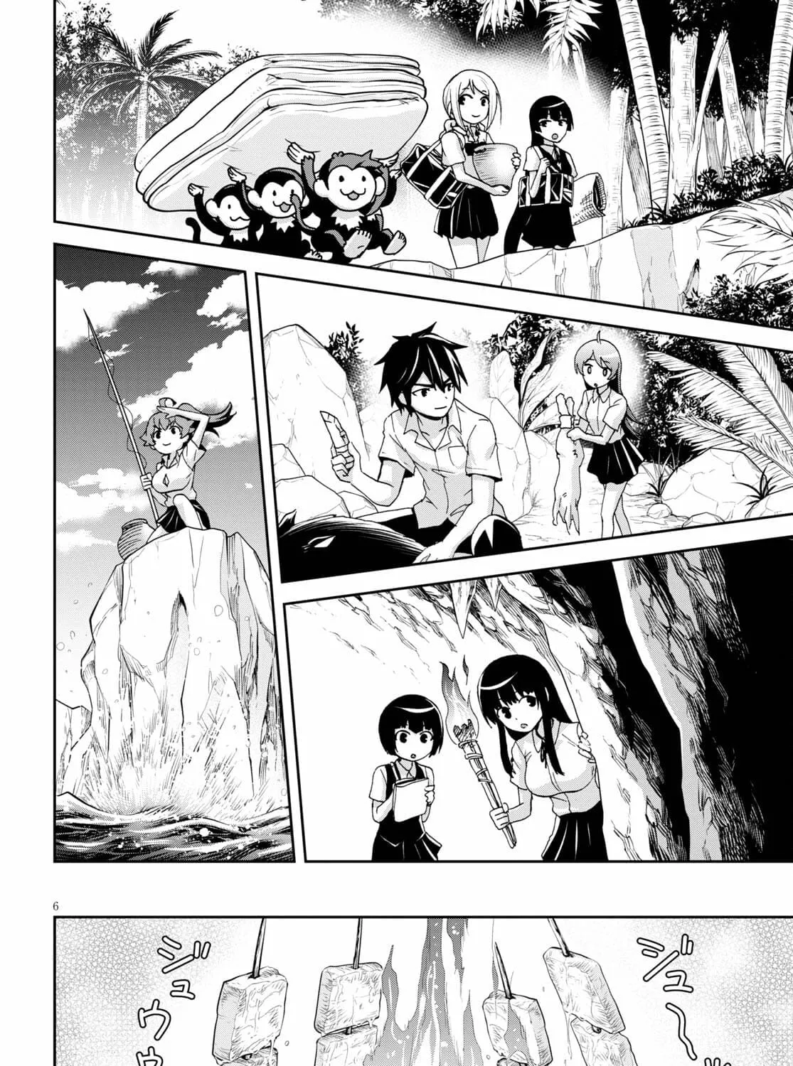 Isekai Yurutto Survival Seikatsu: Gakkou no Minna to Isekai no Mujintou ni Tenishitakedo Ore Dake Rakushou desu Chapter 11 page 12 - 