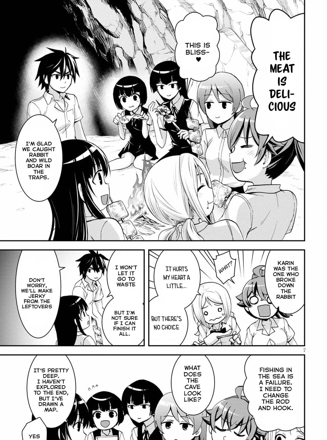 Isekai Yurutto Survival Seikatsu: Gakkou no Minna to Isekai no Mujintou ni Tenishitakedo Ore Dake Rakushou desu Chapter 11 page 14 - 